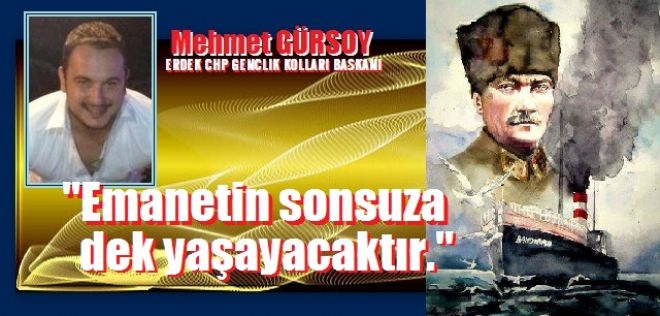 Erdek CHP Gençlikten Kutlama