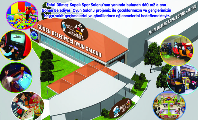 Gönen`e oyun salonu