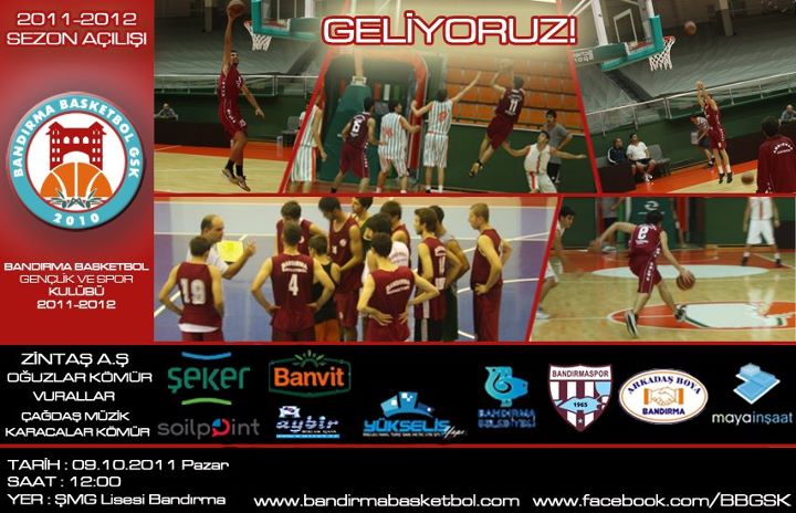 Bandırma Basketbol sahaya iniyor