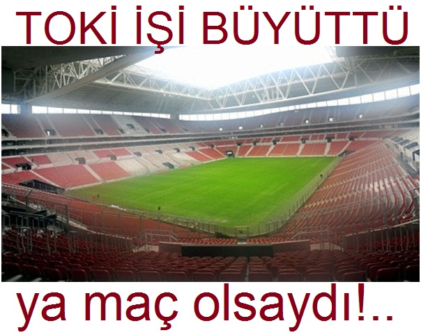 Arena`nın çatısı uçtu !