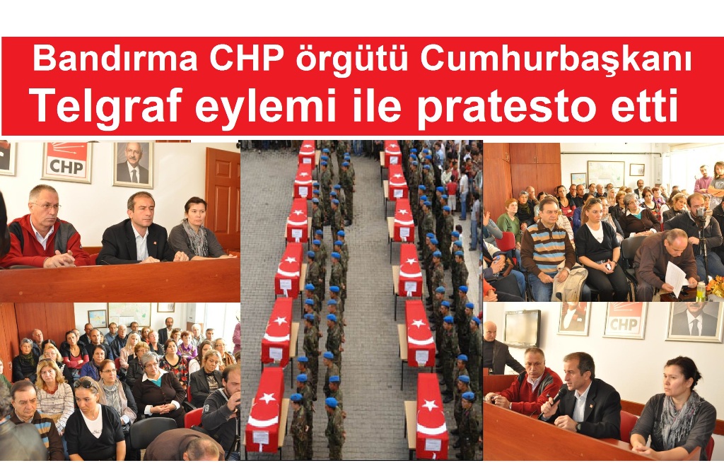 Ana Muhalefetten tepki teşkilatlara kadar indi.
Başkomutan Cumhurbaşkanı`na tepki telgrafı yağdı