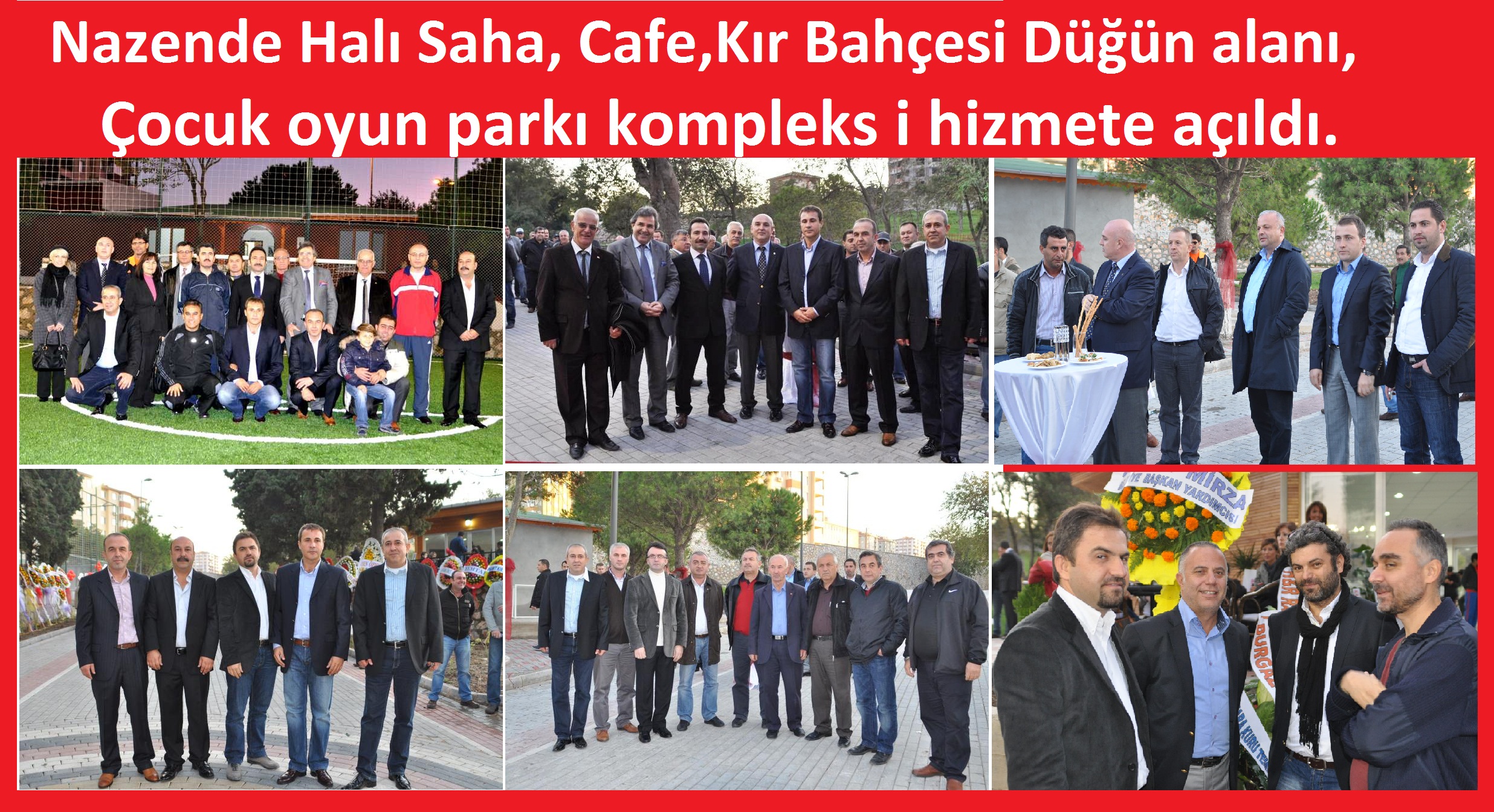 Nazende Sosyal tesisleri açıldı