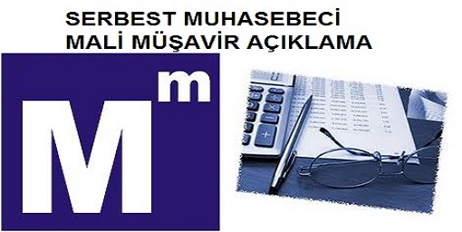 Muhasebeci ve Mali Müşavirlerden Duyuru