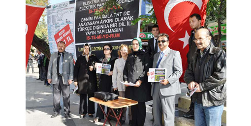 MHP Elektrikteki yolsuzluğu halka şikayet etti.
 