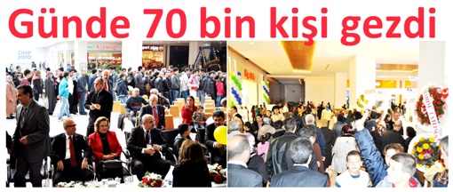 2 Günde 140 bin kişi gezdi, İşçiler kapıda eylem yaptı