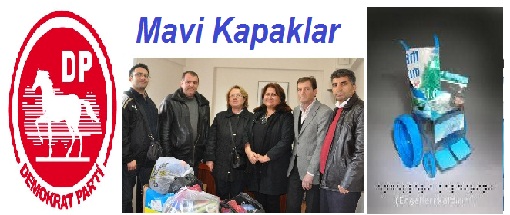 Demokrat Hanımlardan Mavi Kapak desteği
