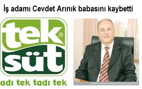 Recep Arınık vefat etti.