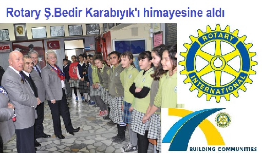 Rotary`in elinin değdiği yer güzelleşiyor.