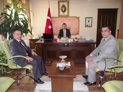 Havran Kaymakamını ziyaret ettiler